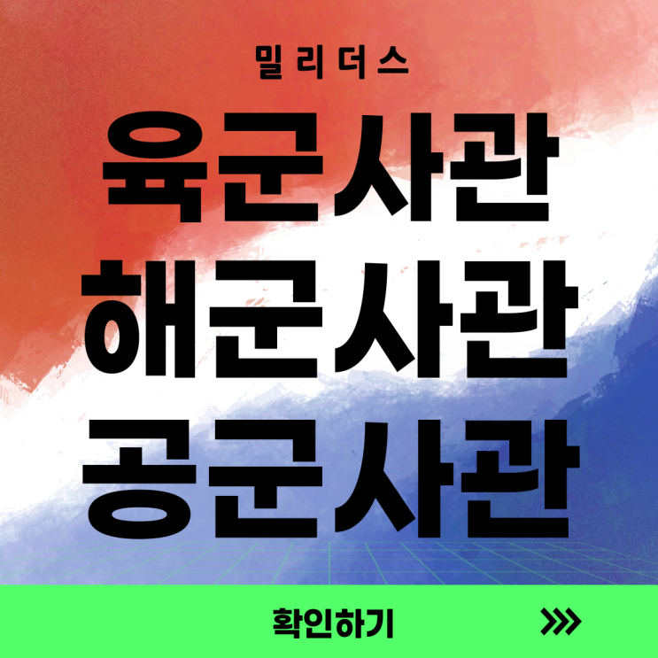  육군사관학교(육사), 해군사관학교(해사), 공군사관학교(공사), 국군간호사관학교(간사)  공통 + 학교별 맞춤형 질문 총 200개