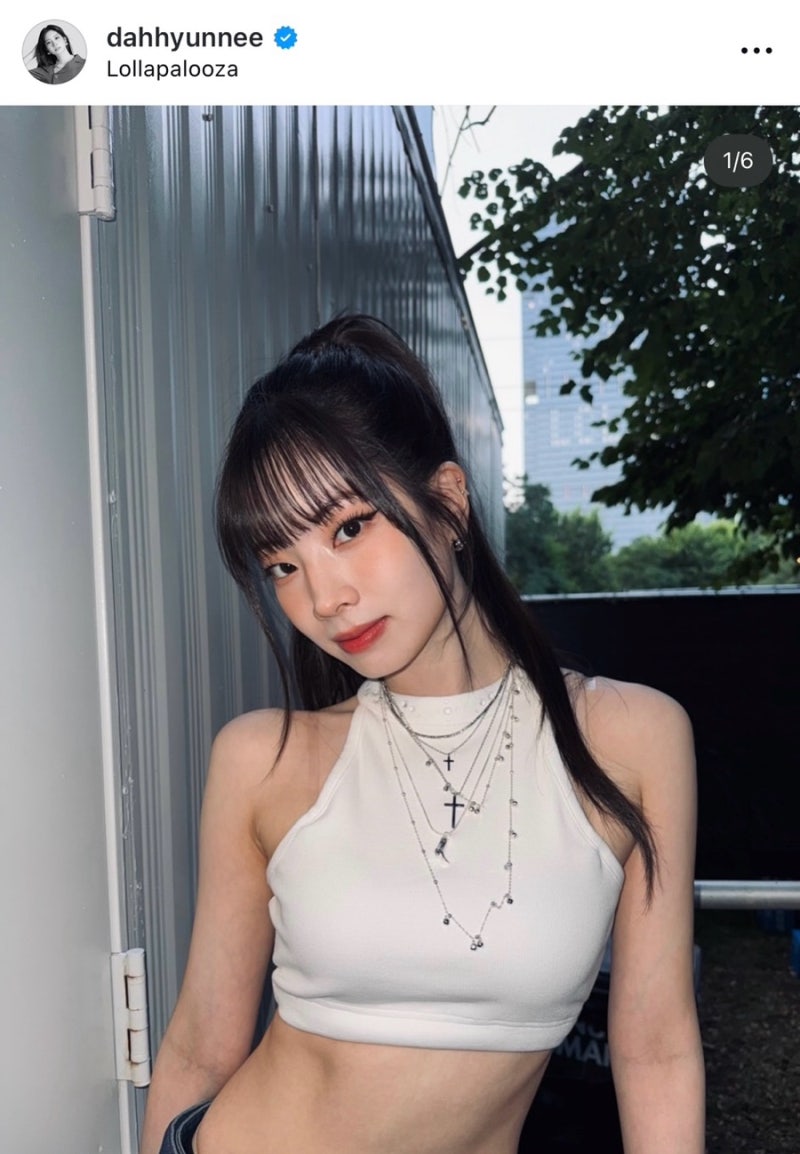 TWICE 多賢在Lollapalooza剪了瀏海後反應熱烈