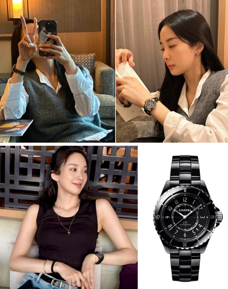  여성 샤넬 시계 추천 이청아 착용 J12 천만원대 가격 ?