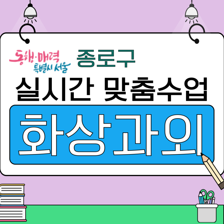  종로구 2학기 맞춤 화상과외