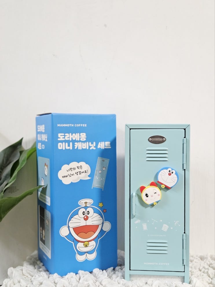  메머드커피 도라에몽굿즈 오프라인에서도 구매 가능