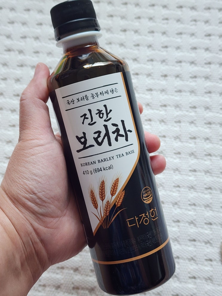  다정헌 보리차농축액, 티백 없이 만드는 간편보리차