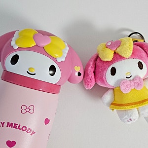 컴포즈커피 산리오캐릭터즈 콜라보 마이멜로디 키링, 텀블러 굿즈 구매 방법 및 구매후기