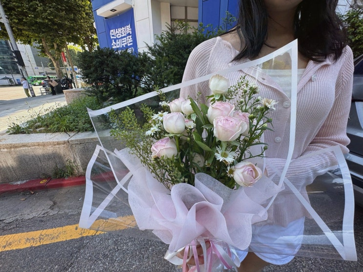  사랑하는 여자친구를 위한 특별한 인천꽃집 친구친구플라워의 꽃다발 가성비 최고!
