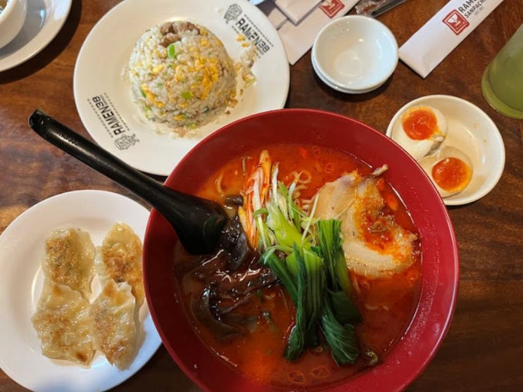  자카르타 렌트카 새벽 해장라멘 Ramen sanpachi 38
