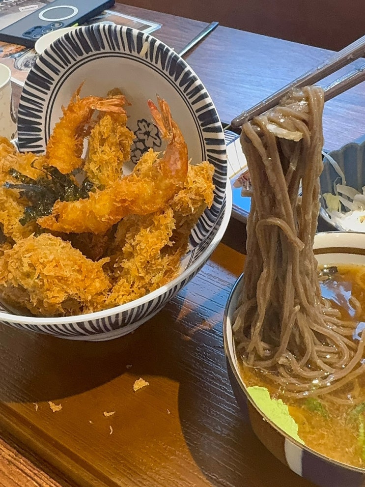  성신여대 맛집 추천! 소바의 온도 7900원 텐동 먹고 감탄한 후기!