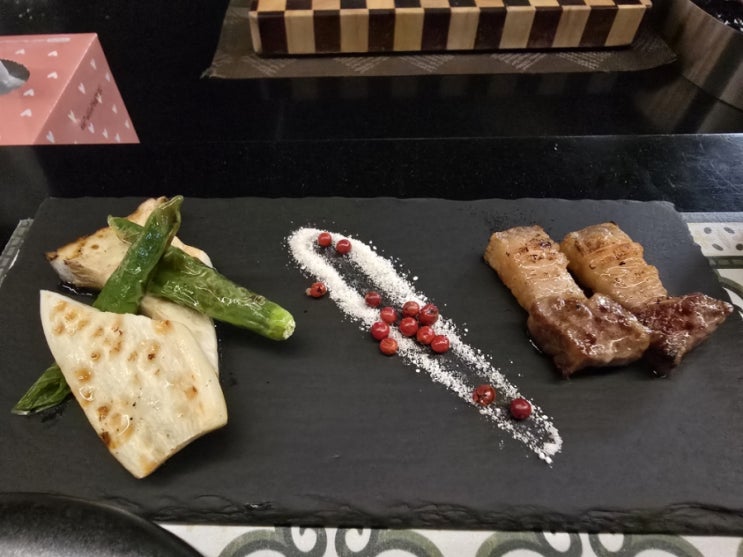  제주 노형동 흑돼지 맛집 추천 『 까망꼬숑 제주 』 흑돼지 오마카세 디너 코스 대만족후기