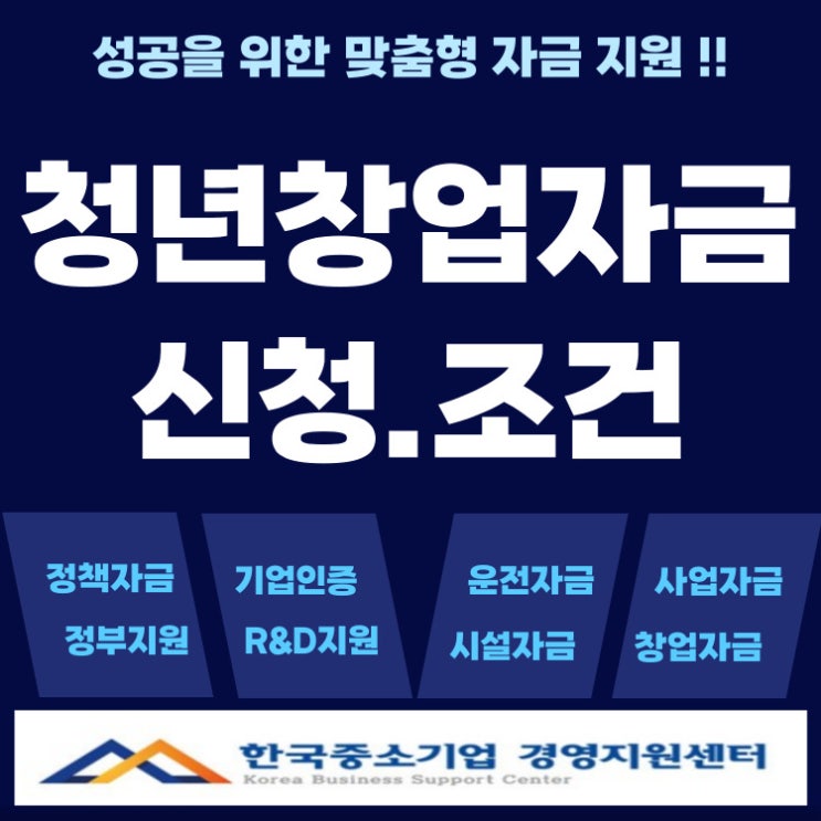  청년창업자금대출, 조건 신청 절차 어떤 방식으로 준비해야 할까?