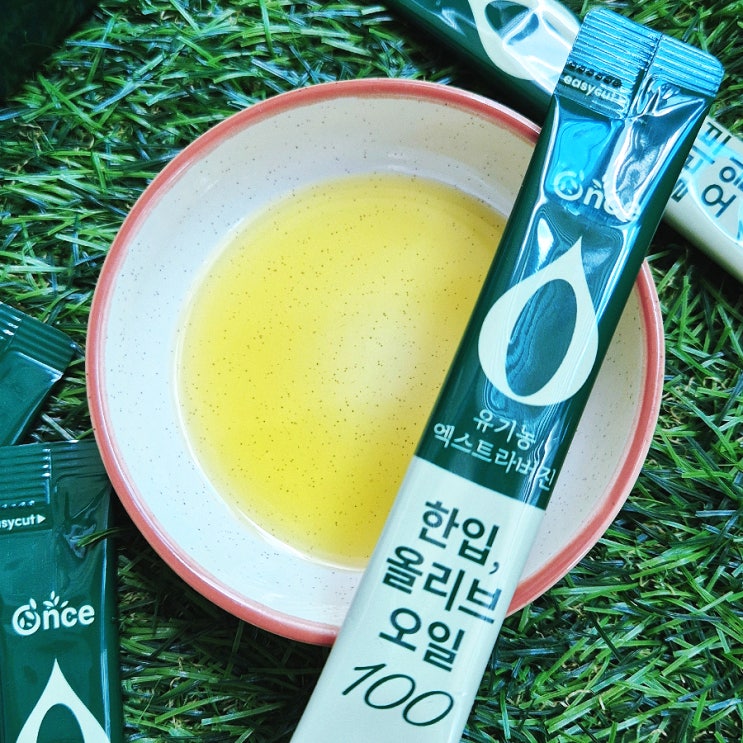  엑스트라버진 올리브오일 스틱으로 공복 올리브레몬샷 올애샷 도전(맛, 향, 올리브오일 캡슐과의 차이)