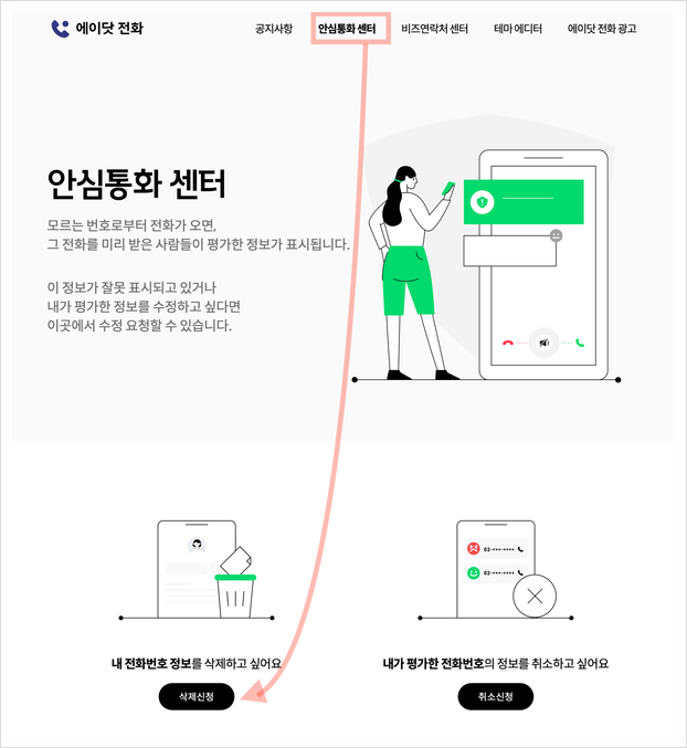  신규 개통번호 스팸해제 방법
