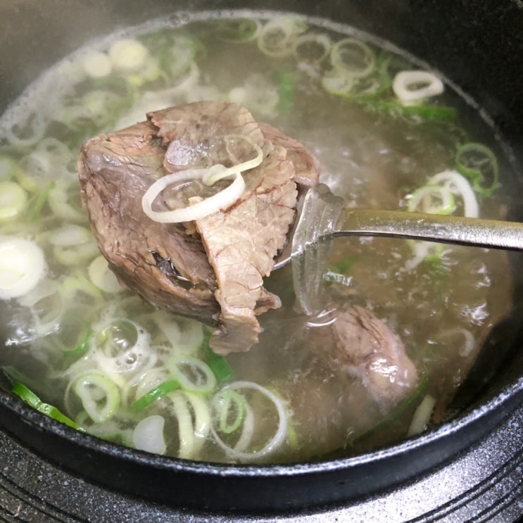  송도 곰탕 맛집 동남집 양지곰탕 배달 추천