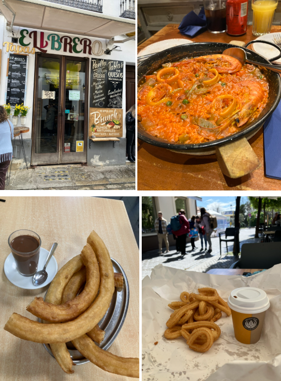  스페인 자유여행6일차 세비야 가면 꼭 가봐야 할 맛집, 츄러스 (해산물 빠에야맛집, 츄러스 맛집)