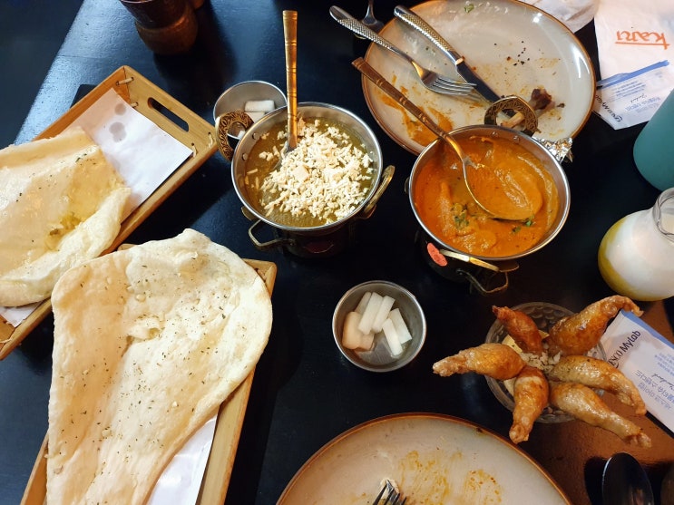  정자동 카페거리 맛집 카리 분당 맛집 인도요리 감동