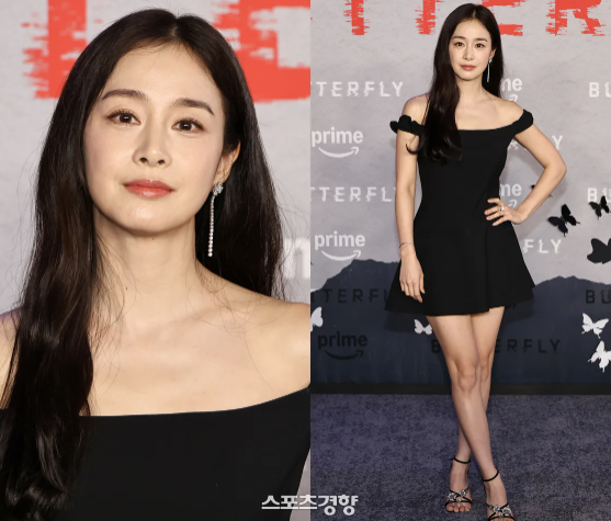  김태희, 뉴욕 월드 프리미어 빛낸 '할리우드 포스'
