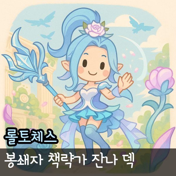  롤토체스 리롤 덱 추천, 6봉쇄자 잔나 라칸 라이즈 파워업 열매 공략