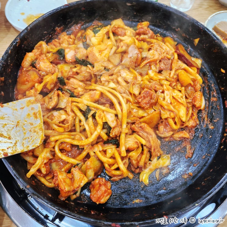  화서역 스타필드 철판 닭갈비 정통춘천닭갈비