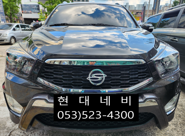  코란도스포츠 Q150 순정네비게이션 전원불량 블랙아웃 수리