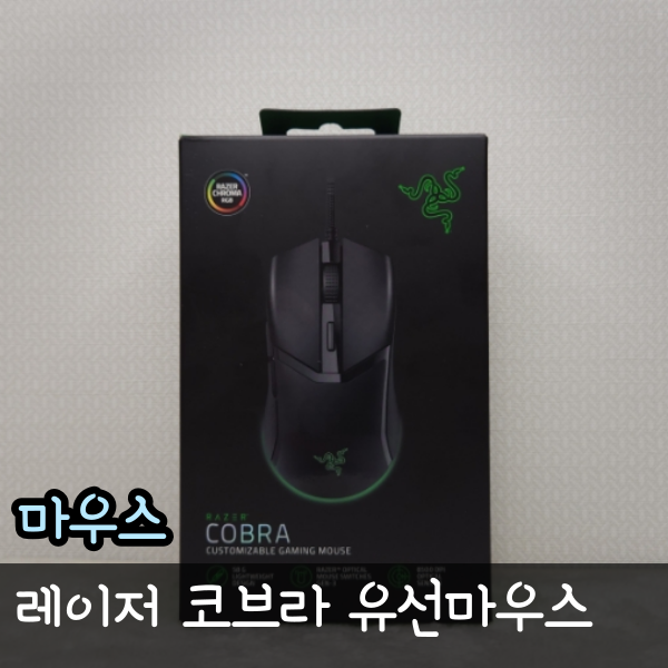  대칭형 마우스 추천, 레이저 코브라 마우스 리뷰