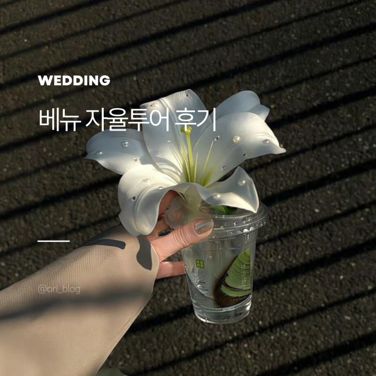  w 03 베뉴찾기 | 암행투어 후기
