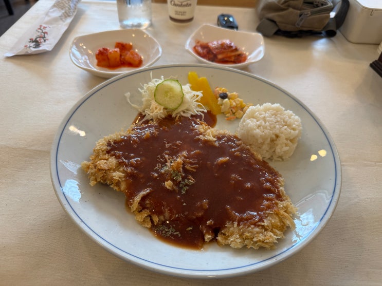  원주 신림면 황제돈까스 혼밥 돈가스 맛집 한우곰탕 식당