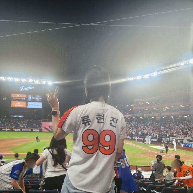  8월의 첫 감사일기. 한화이글스 야구경기 직관 등 지난 일상 이야기