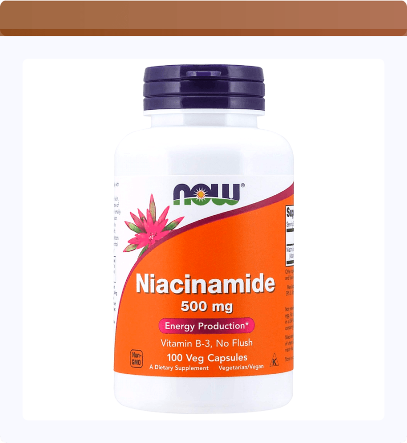 피부 고민 종결자 나우푸드 나이아신아마이드 500mg 솔직 후기 붉은기, 트러블 이제 안녕!