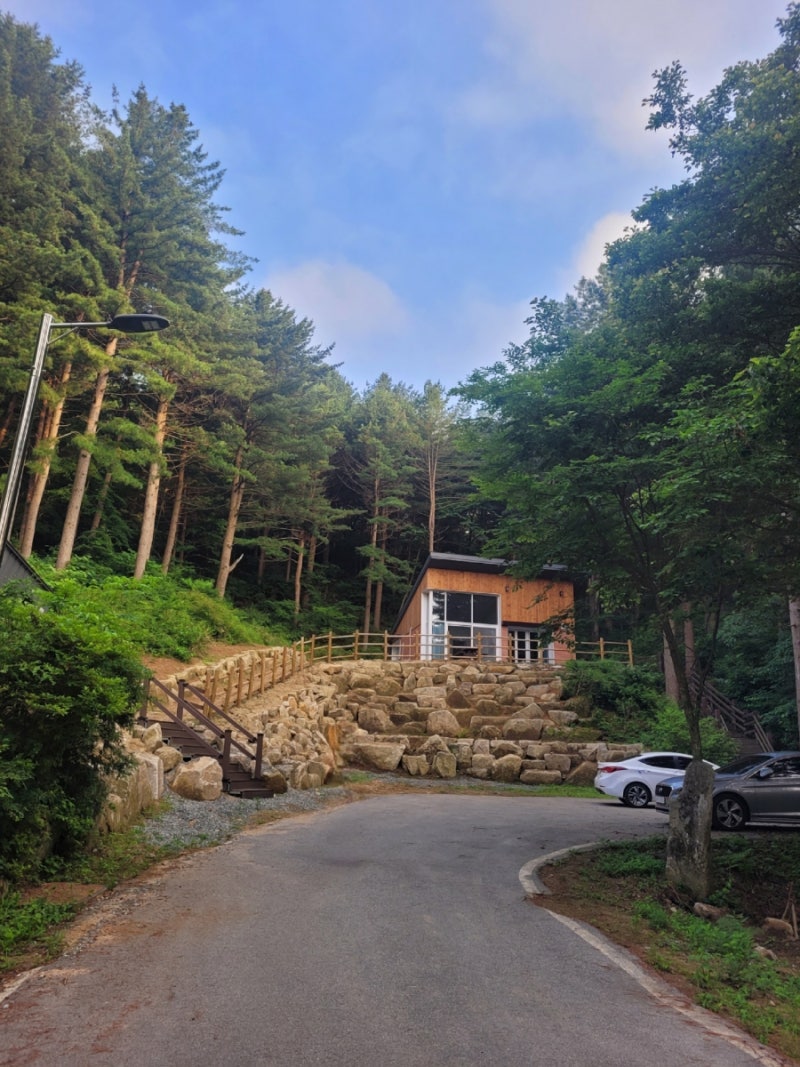 청태산자연휴양림 향나무집