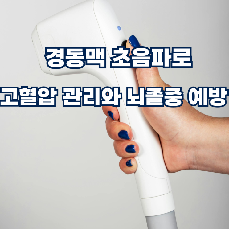  경동맥 초음파로 고혈압 관리와 뇌졸중 예방