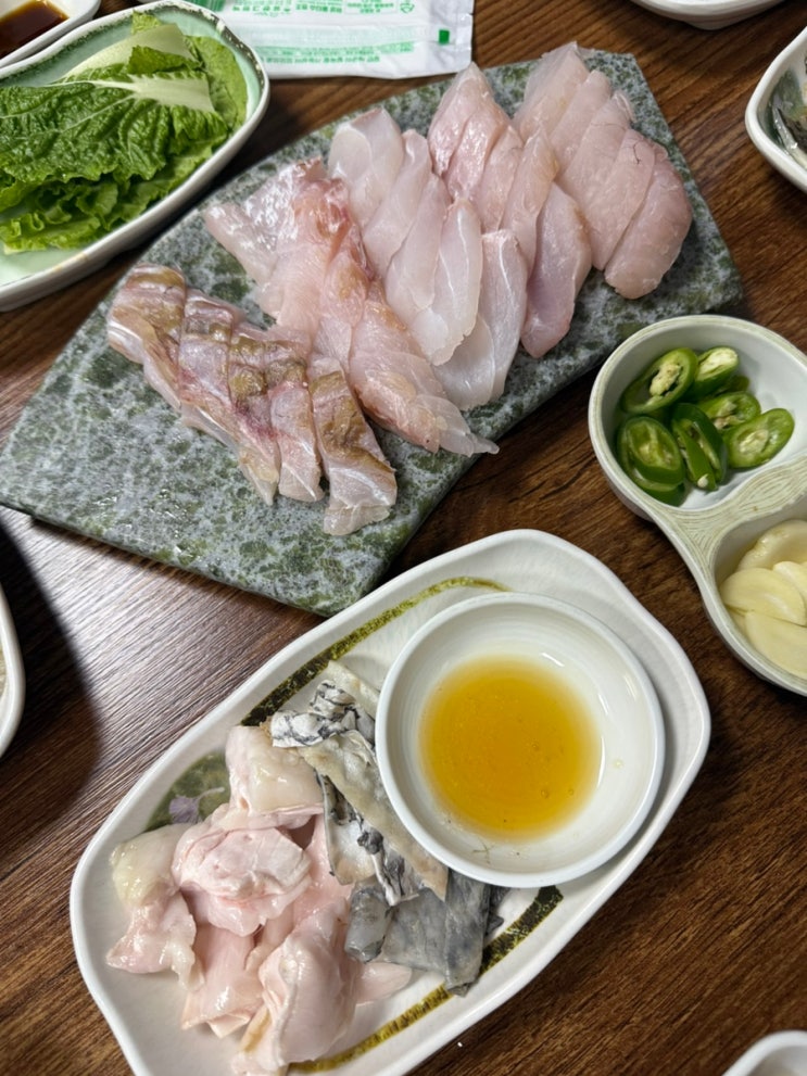  [남해바다] 마포 공덕 민어회 소라숙회 맛집 노포 횟집 후기
