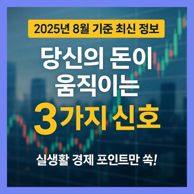  2025년 8월, 금리·환율·토큰증권! 핫한 경제이슈 세 가지