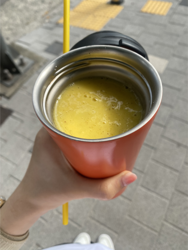 메가커피 골드키위주스 후기
