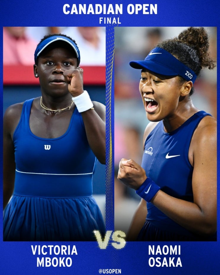 2025 WTA 내셔널 뱅 크오픈 <b>결승</b> 대결 : <b>오사카</b> VS <b>음보코</b>