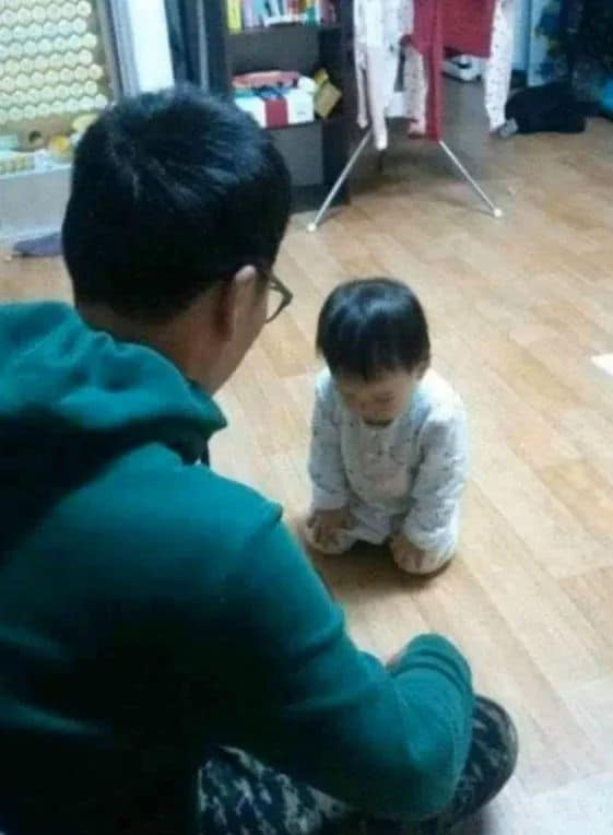  아빠가 공항갔다가 다시 돌아온 이유