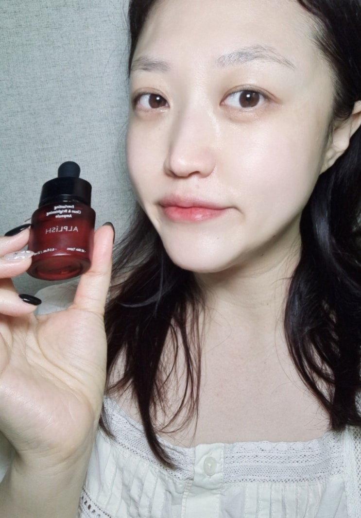 잡티추천 | 하이드로퀴논대체 알프리쉬 헬리크리섬앰플 잡티케어 후기