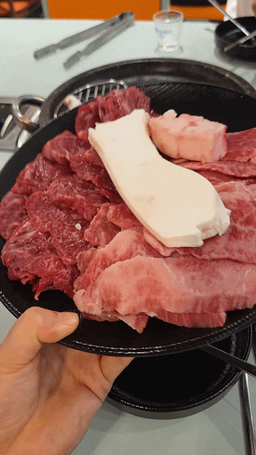  부산 강서구 명지 가성비 좋은 소고기 맛집, 이상준의 꾸석지돌판한우
