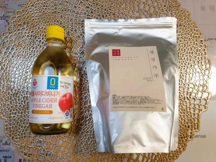  오뚜기 애플사이다비니거와 생강가루 궁합 후기: 다이어트 & 면역력 한 번에!