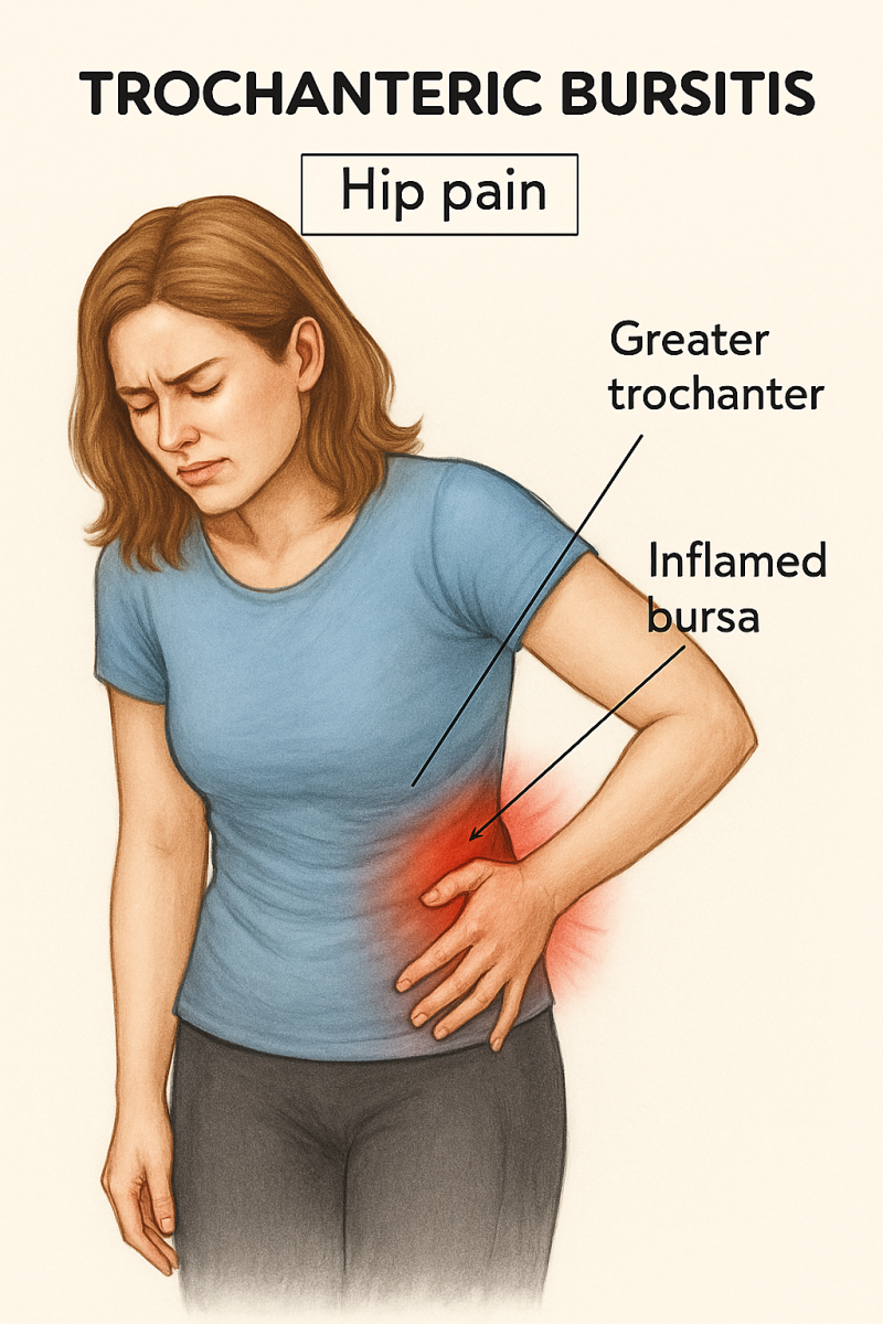 고관절 통증, 골반 통증 대전자 점액낭염(Trochanteric Bursitis)의 한방치료