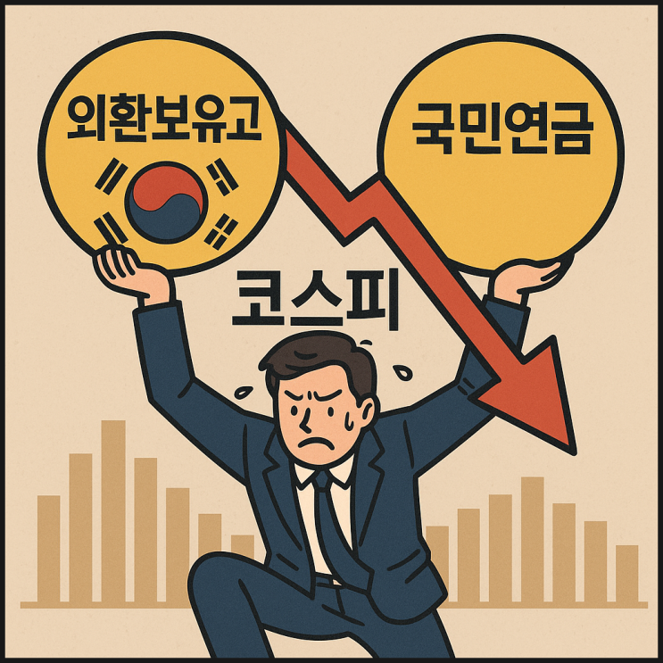 연기금(국민연금)이 이끌어가는 매우 위험한 코스피