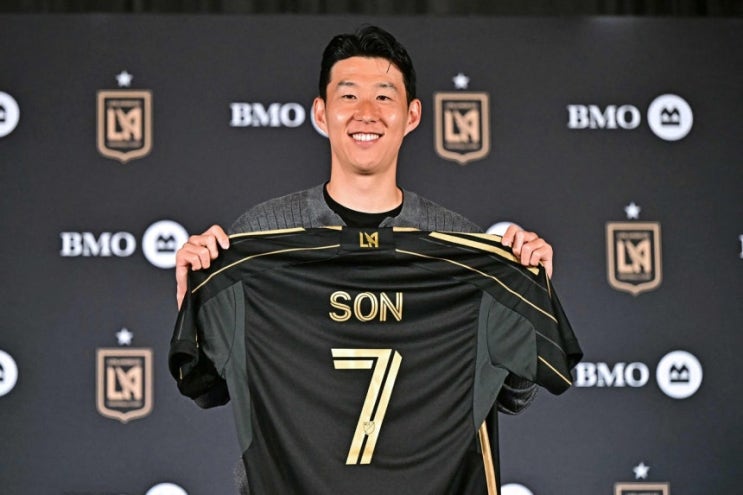 <b>손흥민</b> LAFC 입단식 등번호 7번 우승하러 왔습니다! <b>손흥민</b>... 