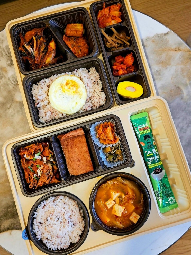  본도시락 인기메뉴 추천 본도시락 역삼역점 강남 도시락 배달