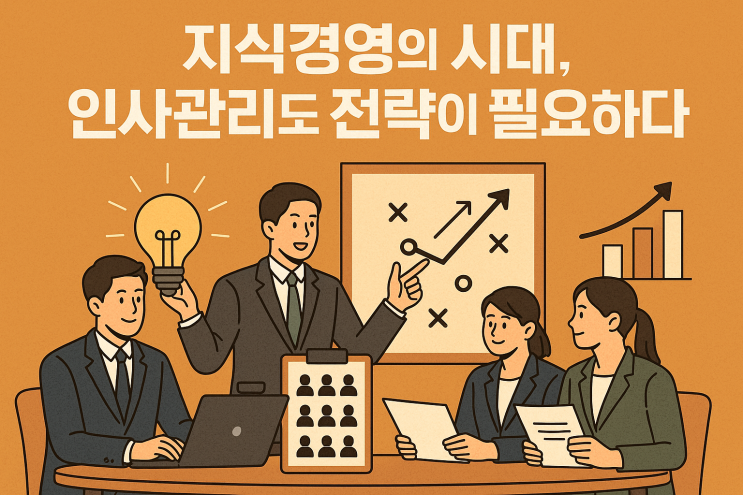  (HR) 지식경영의 시대, 인사관리도 전략이 필요하다