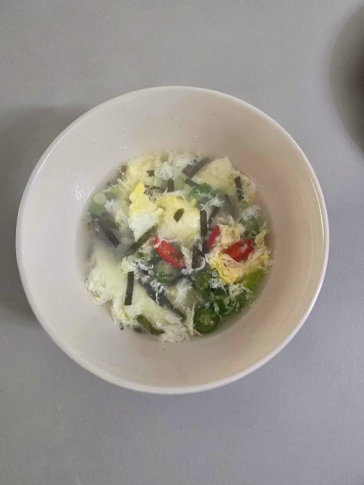  맛집의 특급 비법 크노르 치킨 파우더 계란국 내돈내산