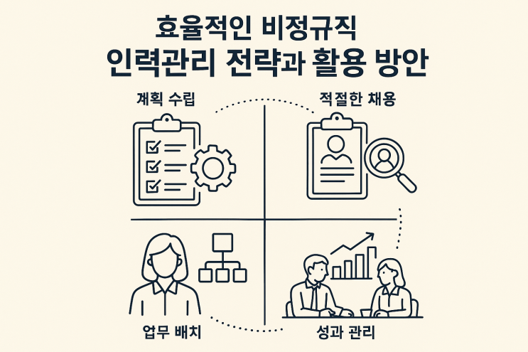  (HR) 효율적인 비정규직 인력관리 전략과 활용 방안