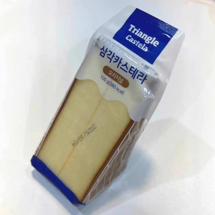  삼각카스테라 오리지널 (맛, 칼로리)