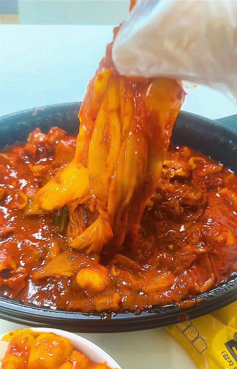 두찜 흑백요리사 급식대가 콜라보 한우실비곱찜닭을 주문해서 먹어봤어요 : 네이버 블로그