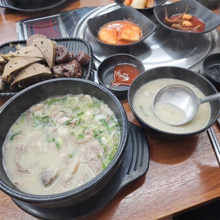  봉담 순대국 분천리 맛집 정가순대