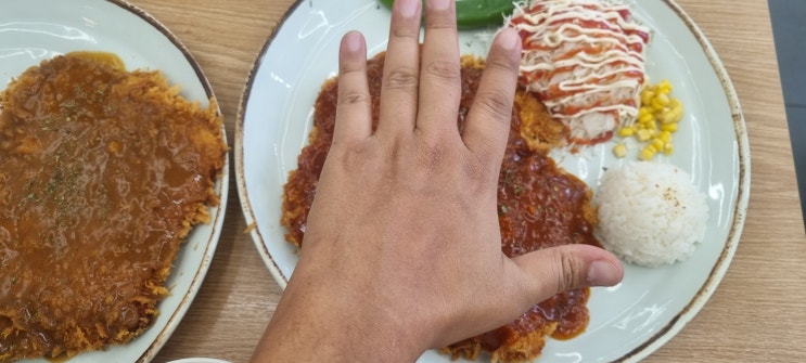  광주 운암동 맛집, 진심왕돈까스 치즈듬뿍 옛날 경양식 왕돈까스