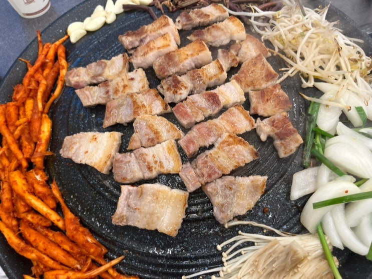  [청주] 국내산 더덕 무한리필 삼겹살집 ‘더덕 솥뚜껑 삼겹살’/청주대 맛집