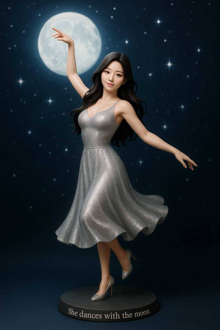  연못 위로 번지는 달빛, 나의 기록이 너의 위로가 되길