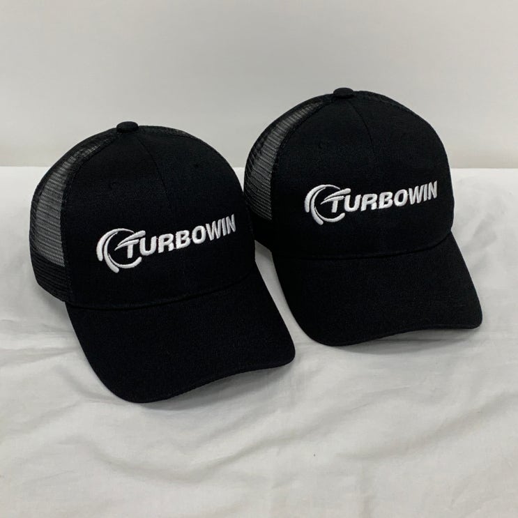  TURBOWIN 회사단체모자 제작 | 기업공장 유니폼 볼캡 자수모자 주문 후기